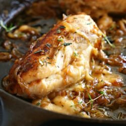 French Onion Chicken w/ Rice (2 portions)
