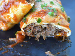 BBQ Pit -  Smoked Brisket & Beef Enchiladas (Serves 2)