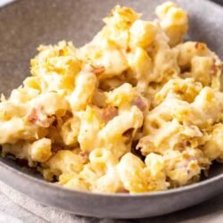 Comfort Food- Bacon Cheddar Mac & Cheese (2 Portions)