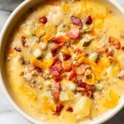 Grilled Cheeseburger Soup (Quart)
