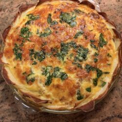 Spring Quiche- Luck of the Irish Quiche